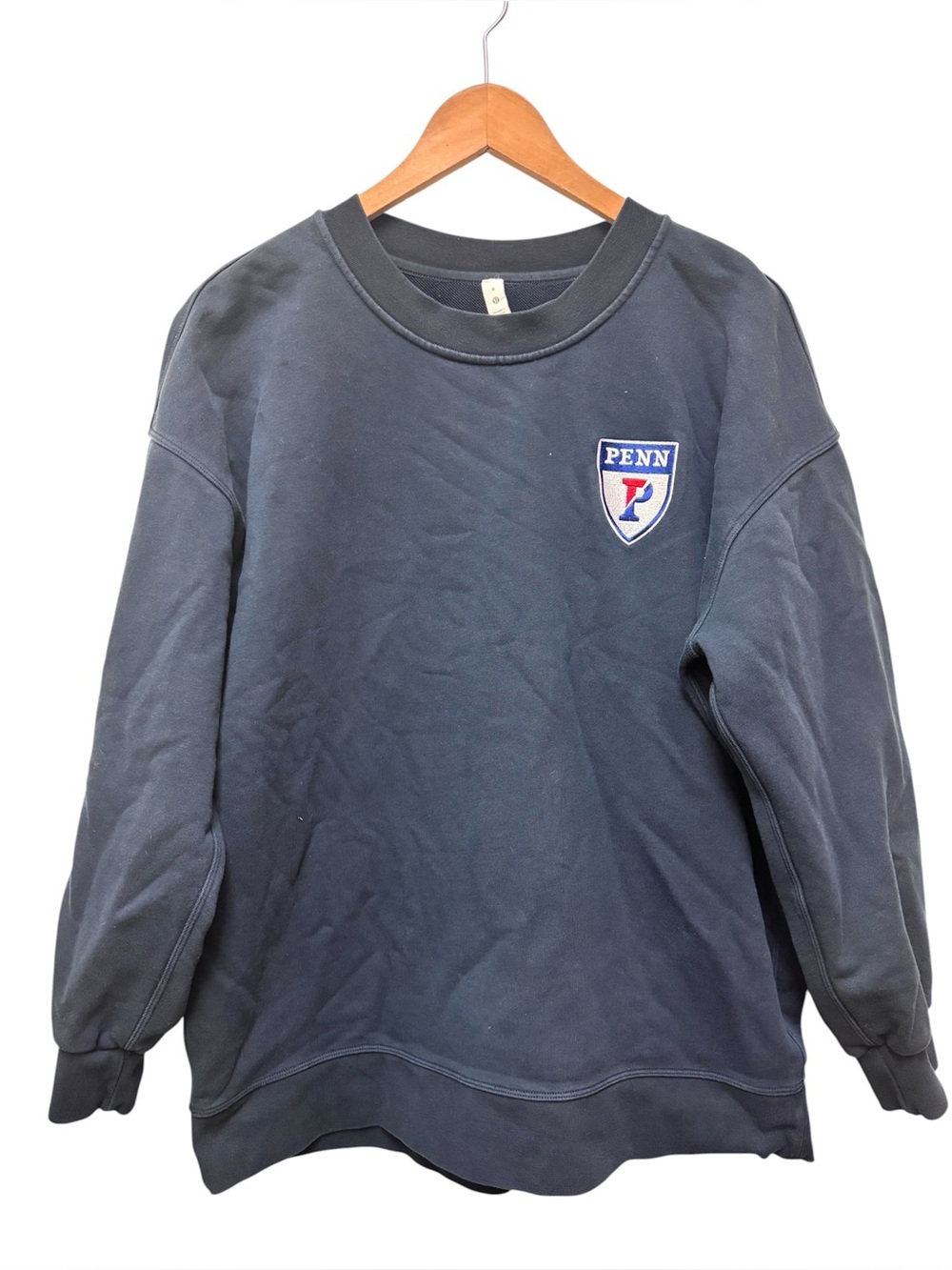 Lululemon Quakers University Of Pennsylvania Crew Neck Sweatshirt